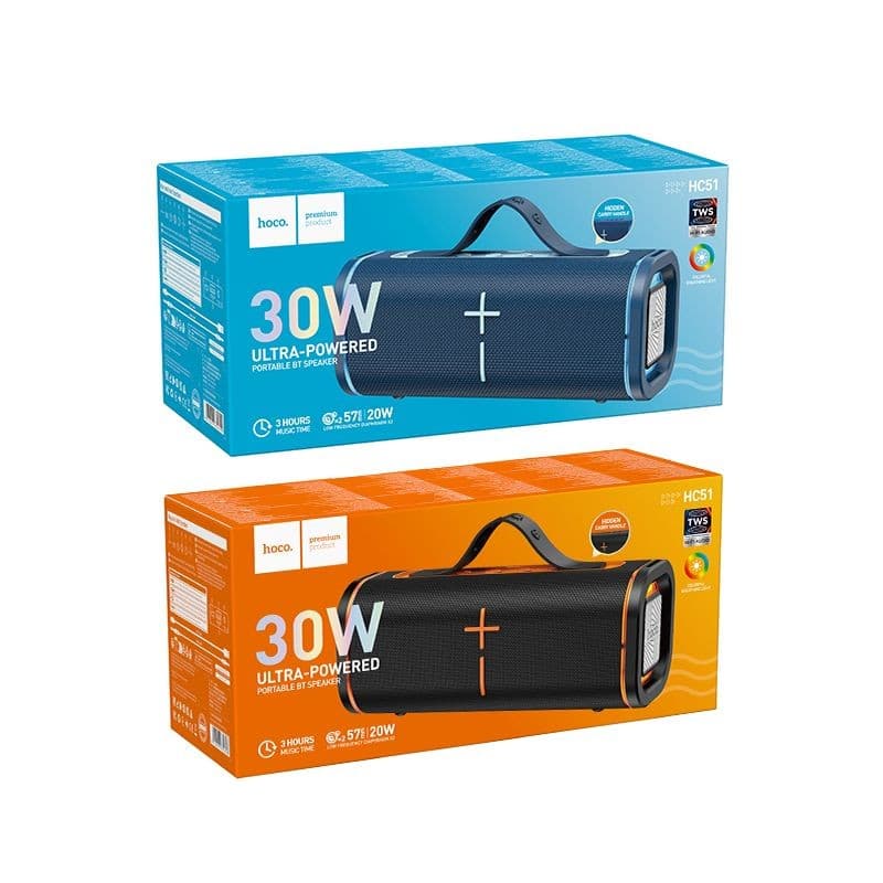 hoco HC51 Ultra-Powered Portable Bluetooth Speaker 30W Blue