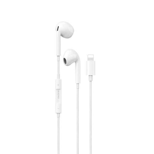 Dudao X14ProL-W1 Hi-Fi Stereo Lightning In-Ear Headphones White