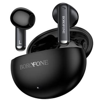 Borofone FQ12 Nice Semi-In-Ear TWS Bluetooth Headphones Black