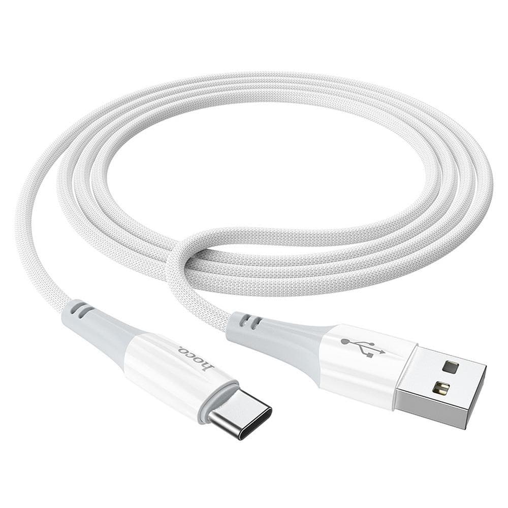 hoco X70 Ferry Charging Data Cable USB-A to Type-C 3A 1m White
