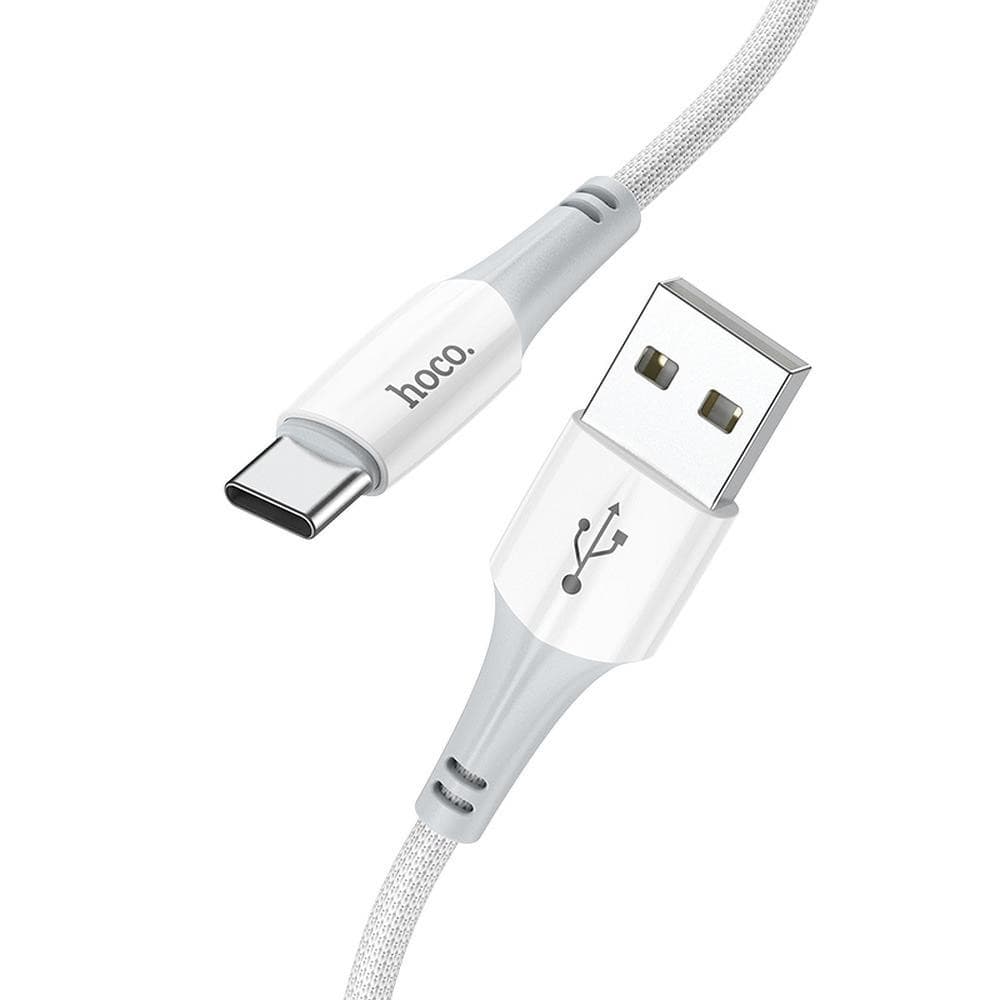 hoco X70 Ferry Charging Data Cable USB-A to Type-C 3A 1m White