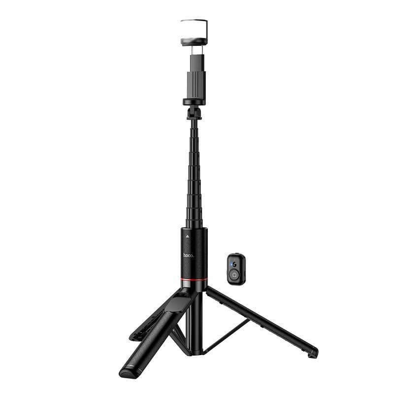 hoco K34 All-In-One Live Broadcast Holder with Fill Light and Tripod Black