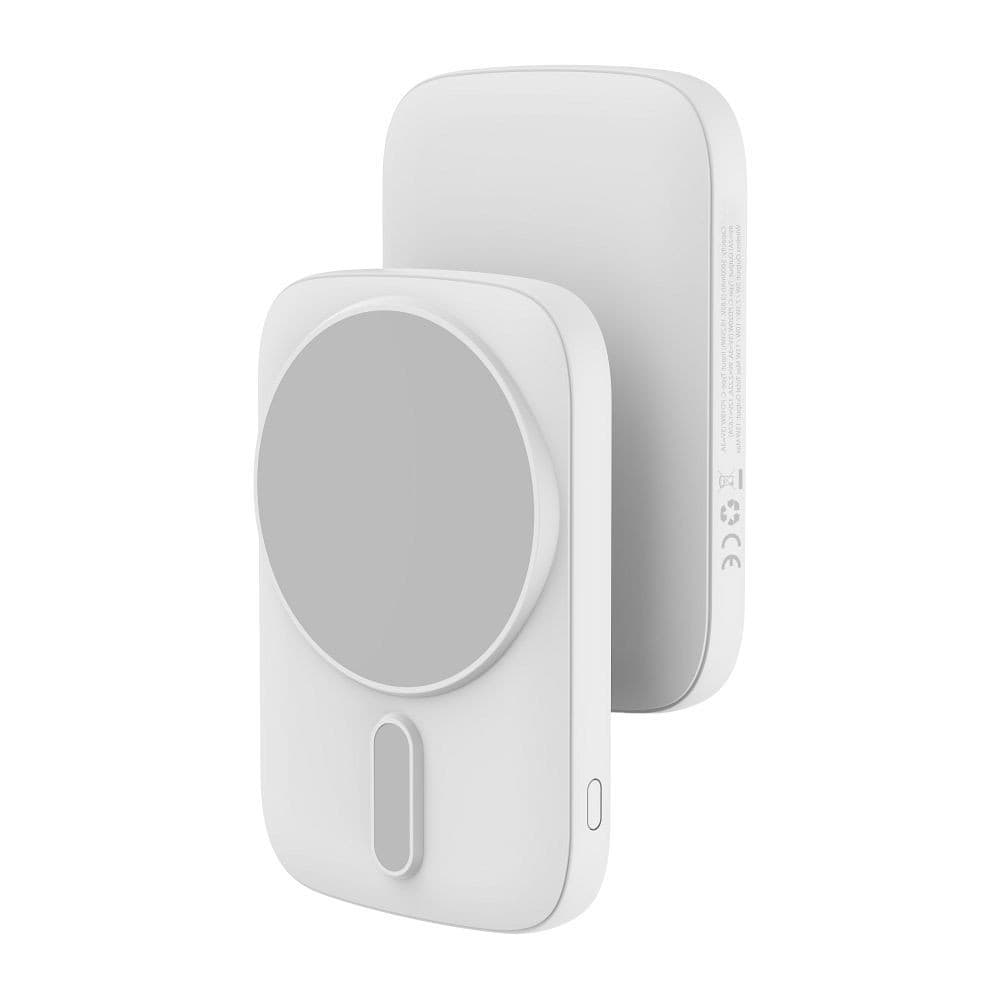 Blue Star Slim DG-P8 MagSafe-Compatible Power Bank 5000mAh White