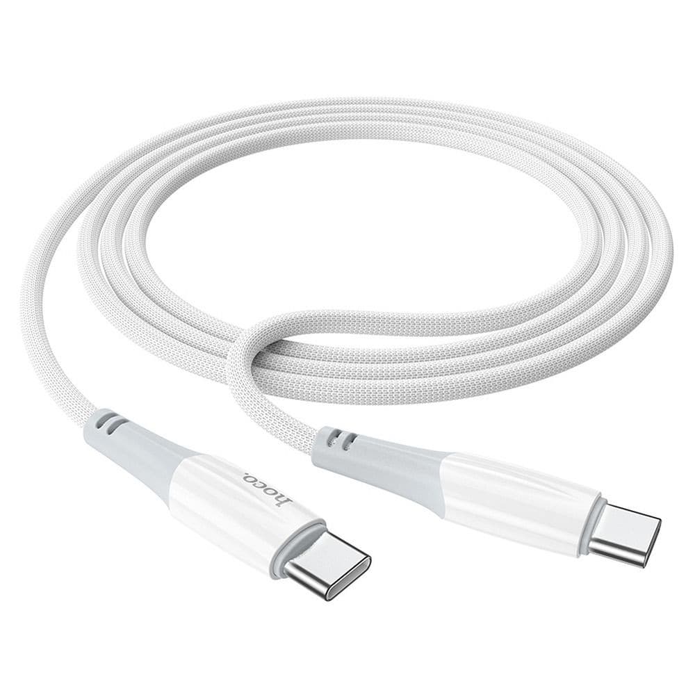hoco X70 Ferry 60W Charging Data Cable USB-C to USB-C 1m White