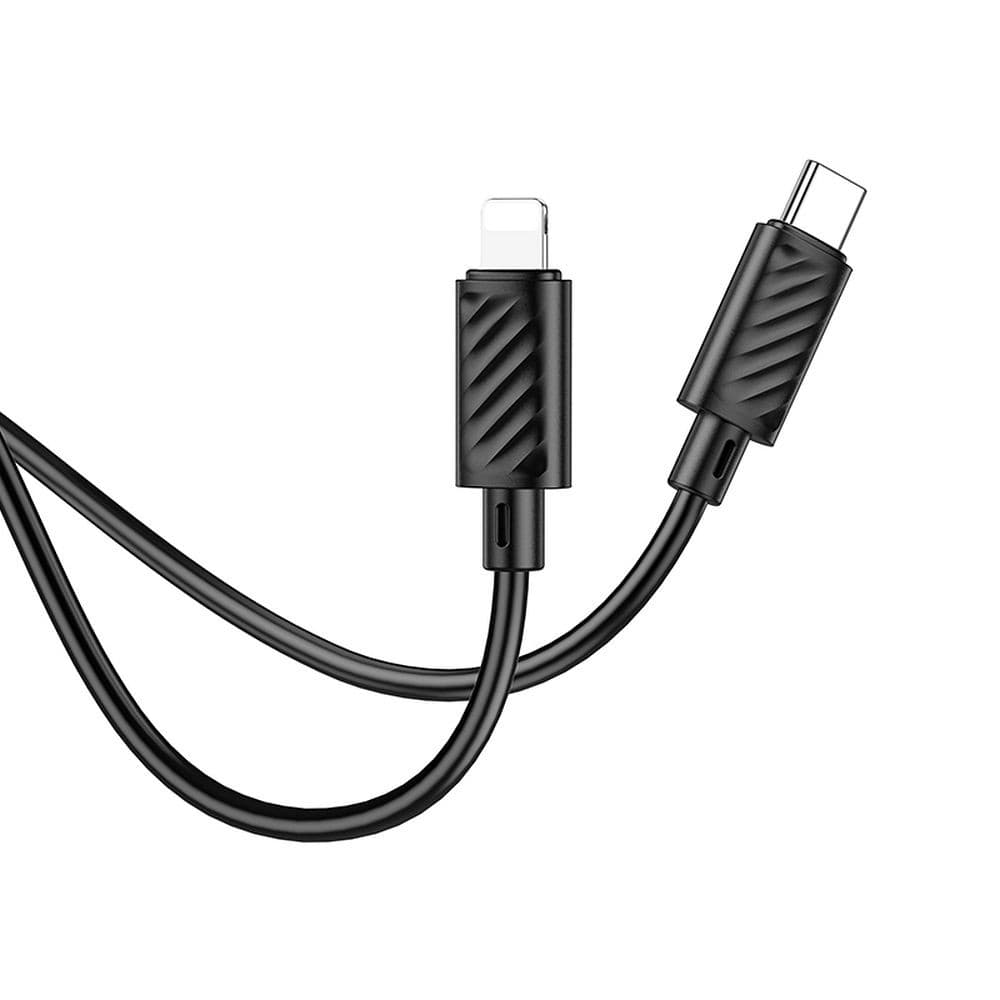 hoco X88 Gratified PD20W Type-C to Lightning Data Cable 1 m Black