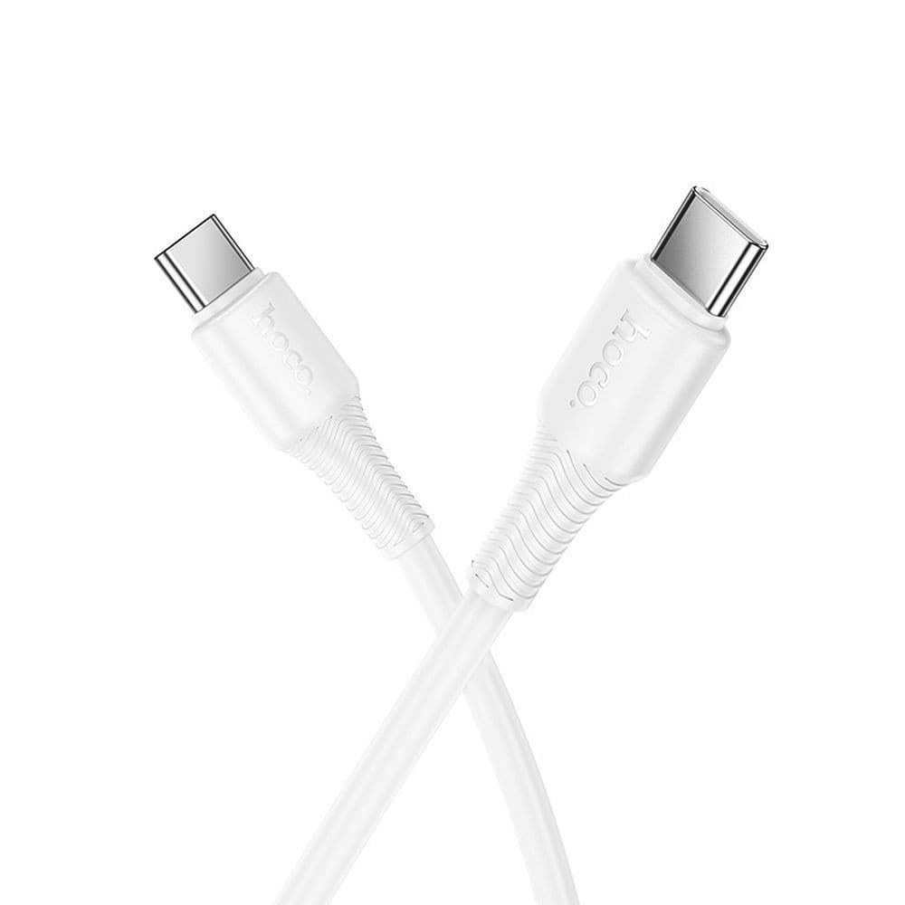 hoco X120 Beneficio 60W USB-C to USB-C Fast Charging Data Cable 1 m White
