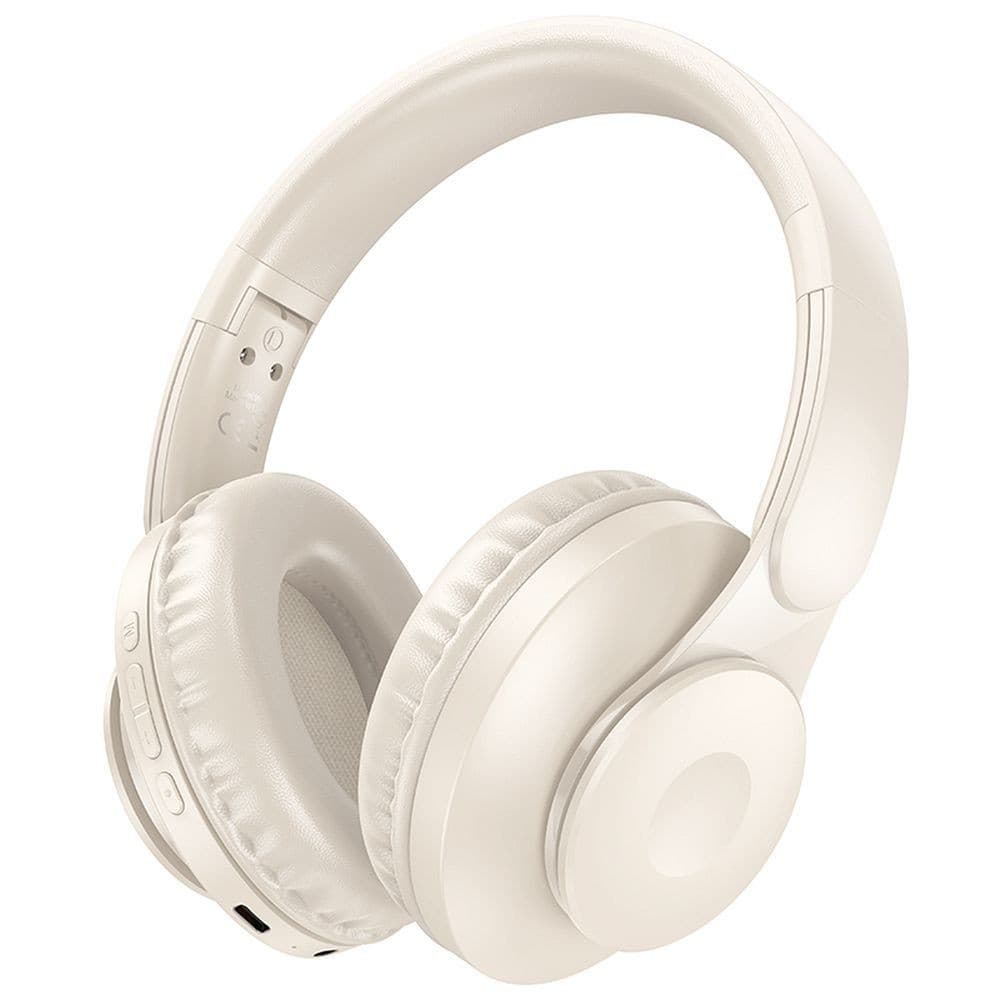 hoco W45 Enjoy Wireless Bluetooth Over-Ear Headphones White