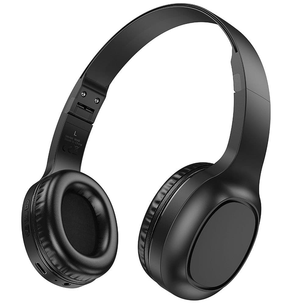 hoco W46 Foldable Bluetooth Headset Black