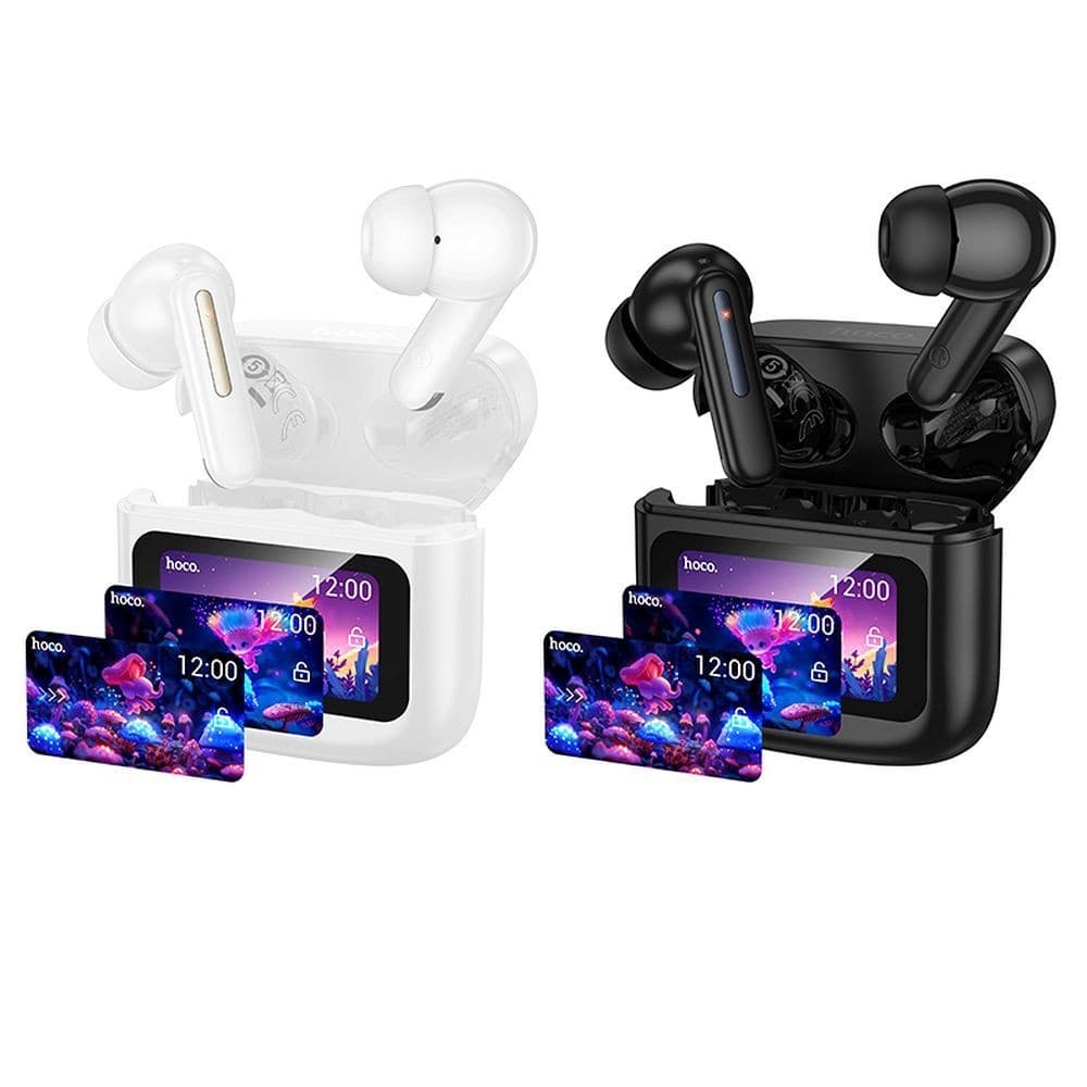 hoco EQ14 Touch Screen TWS Bluetooth Headset White