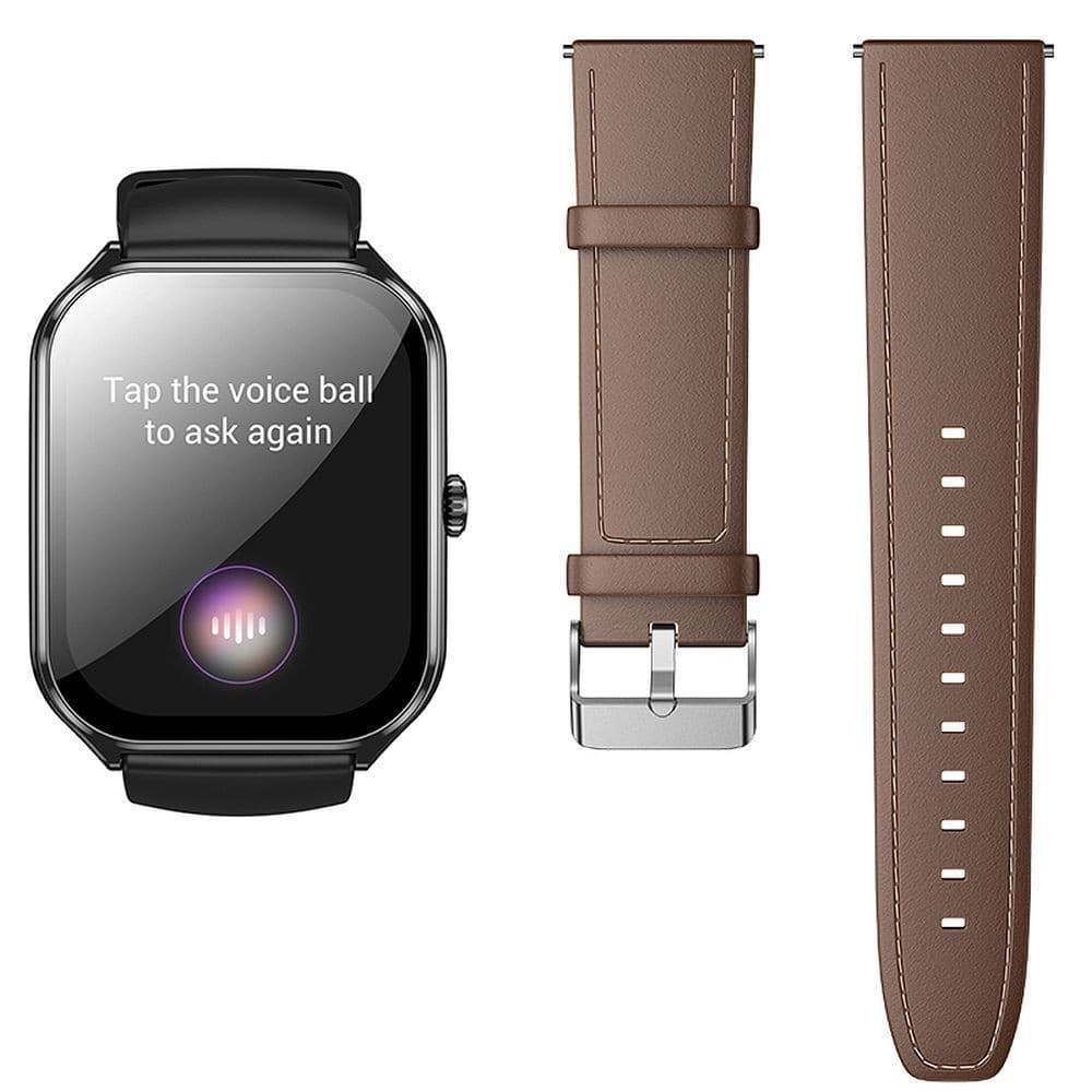 hoco Y28 Ultra Thin Smart Sports Watch Black