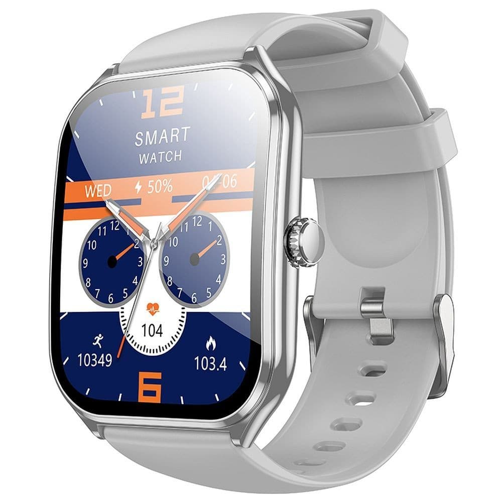 hoco Y28 Ultra Thin Smart Sports Watch Silver