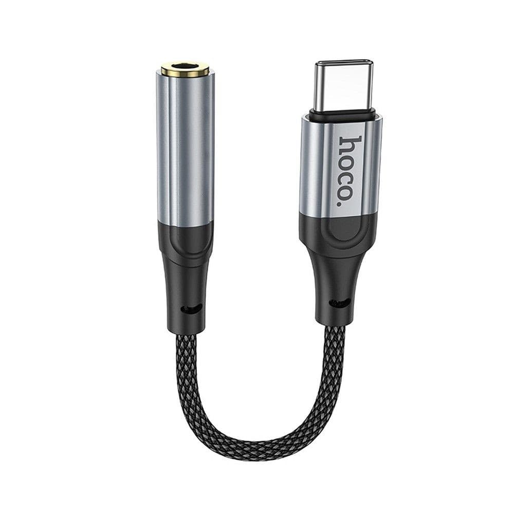 hoco LS36 Fresh USB-C to 3.5mm Female Digital Audio Converter Black