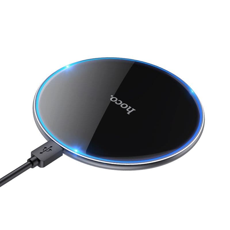hoco CW6 Pro Easy Ultra-Thin Wireless Fast Charger Black