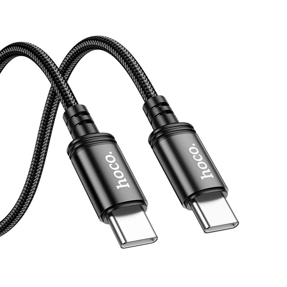 hoco X89 Wind Charging Data Cable USB-C to USB-C 60W 2m Black