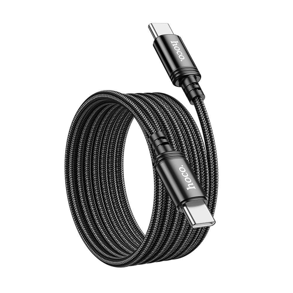 hoco X89 Wind Charging Data Cable USB-C to USB-C 60W 2m Black