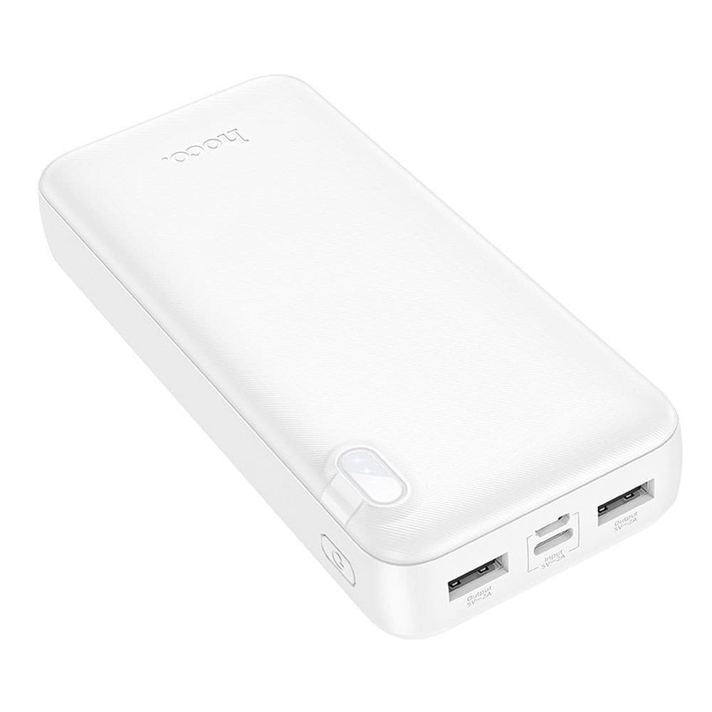 hoco J128A Powerful Large Capacity Power Bank 20000mAh White