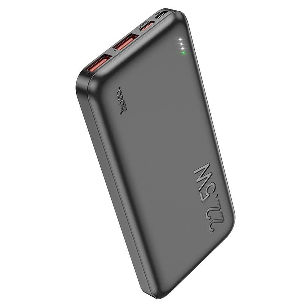 hoco J101 Astute 22.5W Ultra-Thin Power Bank 10000mAh Black