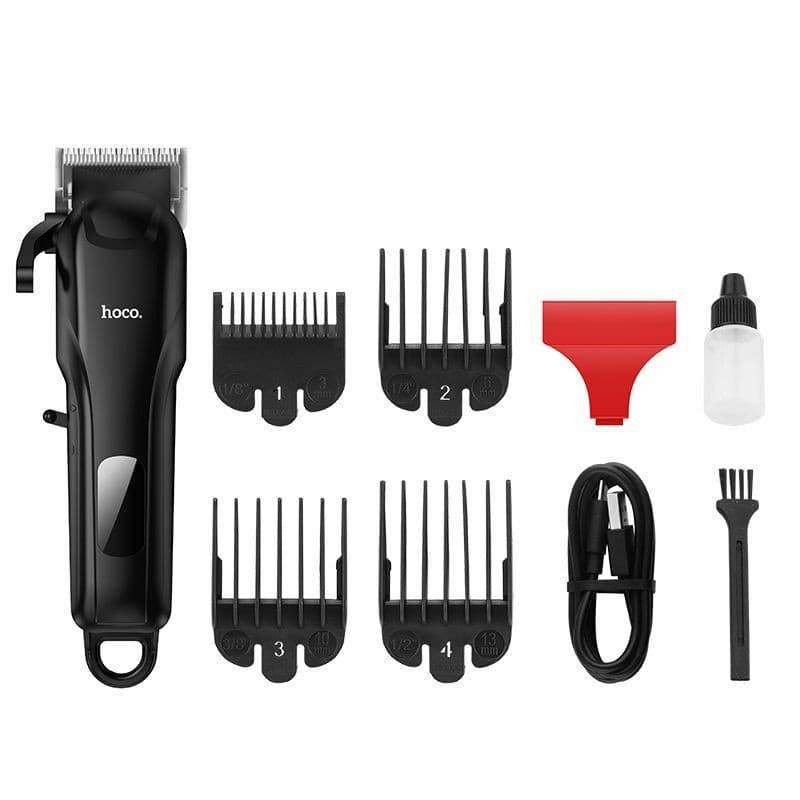 hoco HP24 Beauty Care Electric Hair Clipper with Digital Display Black