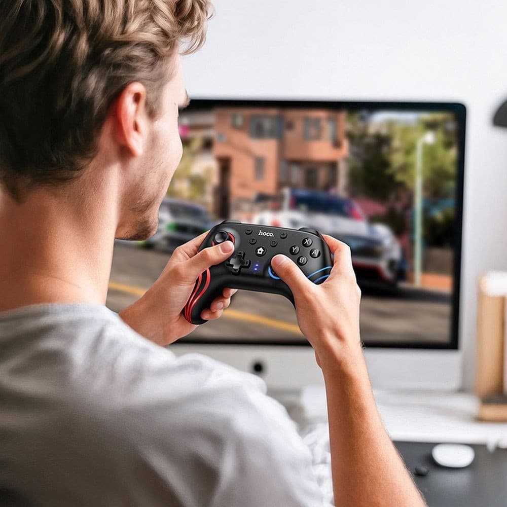 hoco GA2 Unicorn Multi-Function Wireless Game Controller Black