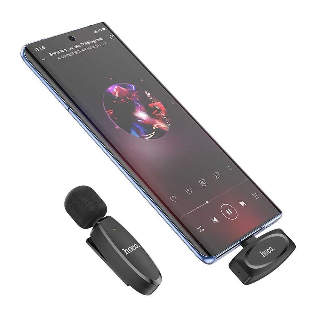 hoco L15 Lavalier Single Wireless Digital Microphone for Type-C