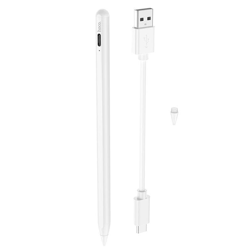 hoco GM109 Smooth Series Active Universal Capacitive Stylus Pen White