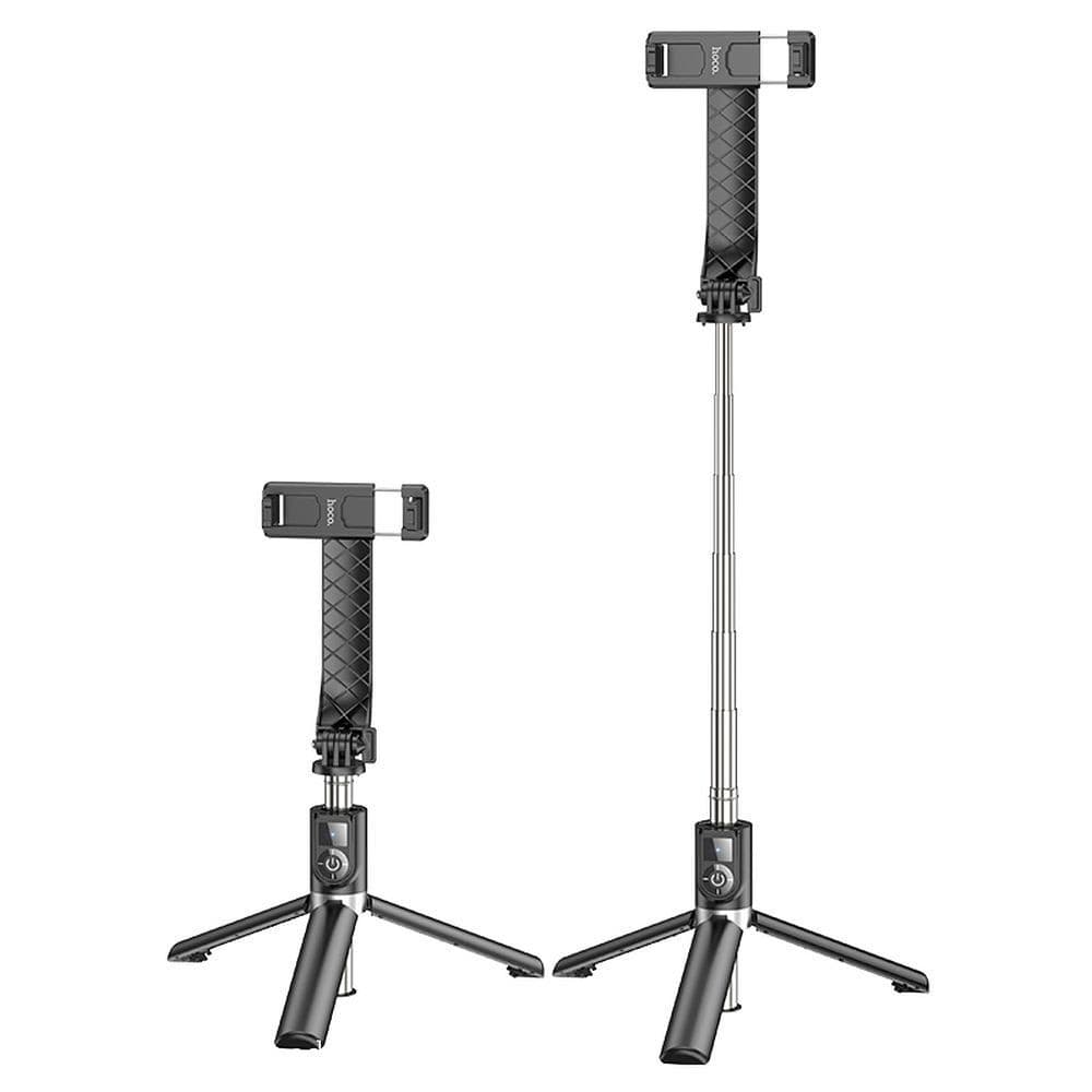 hoco K20 Prior Wireless Selfie Stick and Tripod Live Broadcast Holder Black