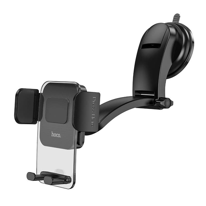 hoco CA118 Deluxe Press Type Centre Console Car Holder Space Black