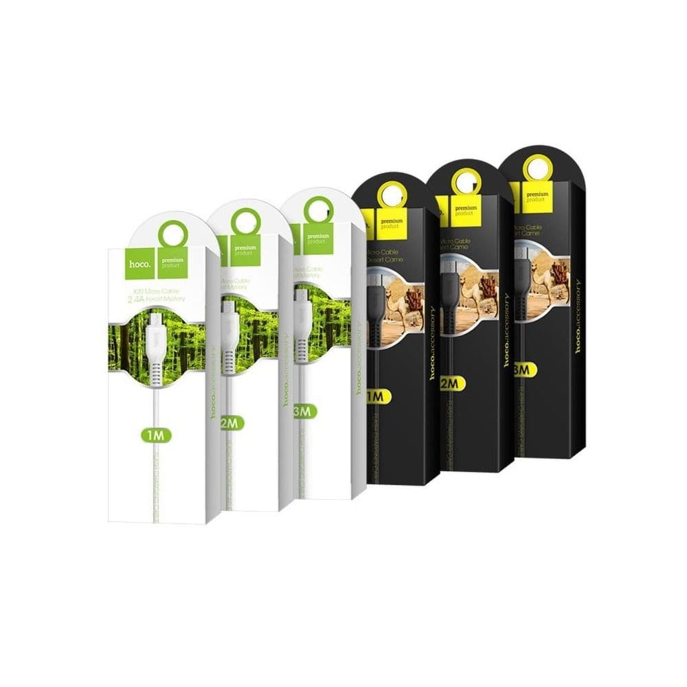 hoco X20 Flash USB-A to Type-C Charging Cable Black