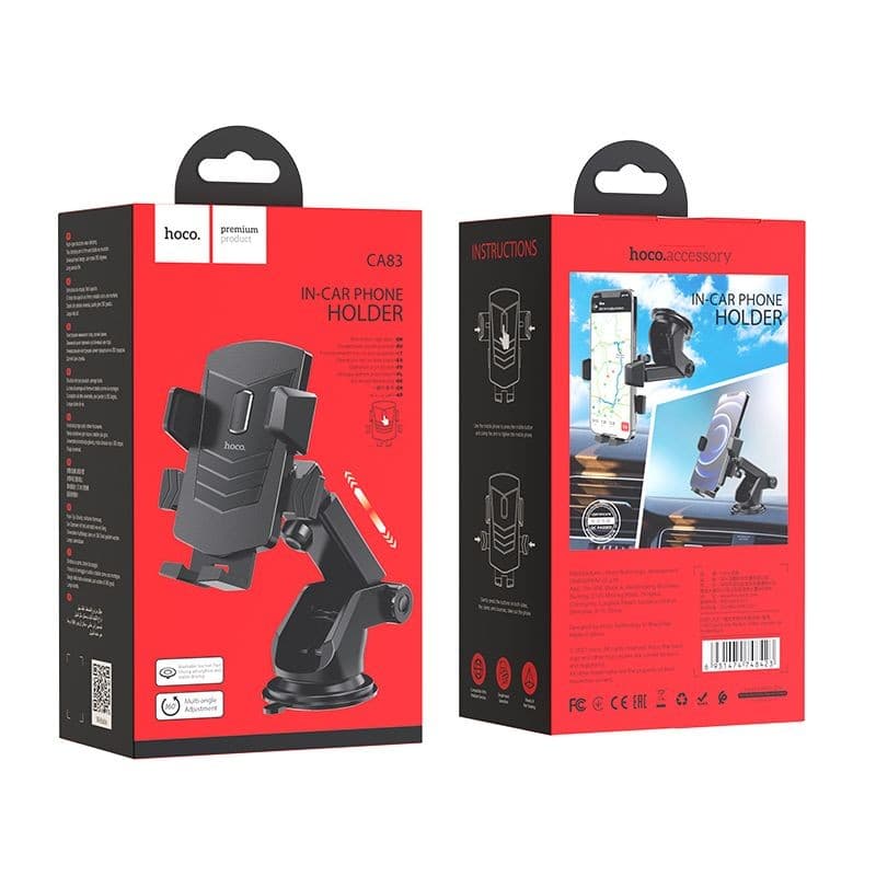 hoco CA83 In-Car Phone Holder Black